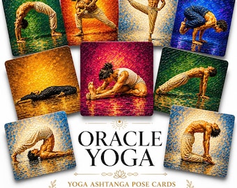 Yoga Pose Cards printable product preview